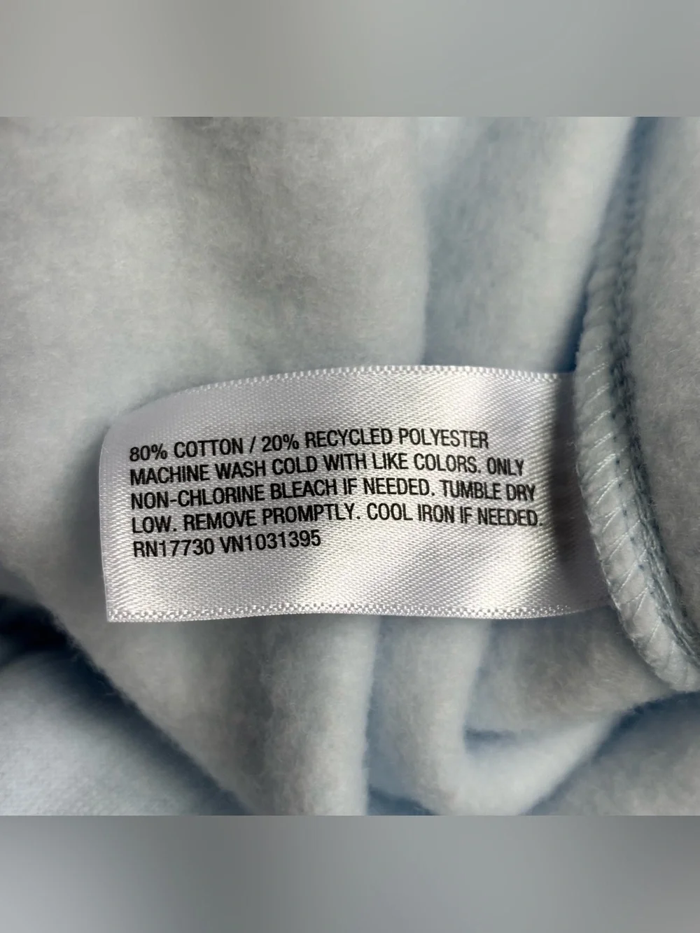 Wild Fable Women’s Mid Rise French Terry Fleece Lounge shorts in light blue